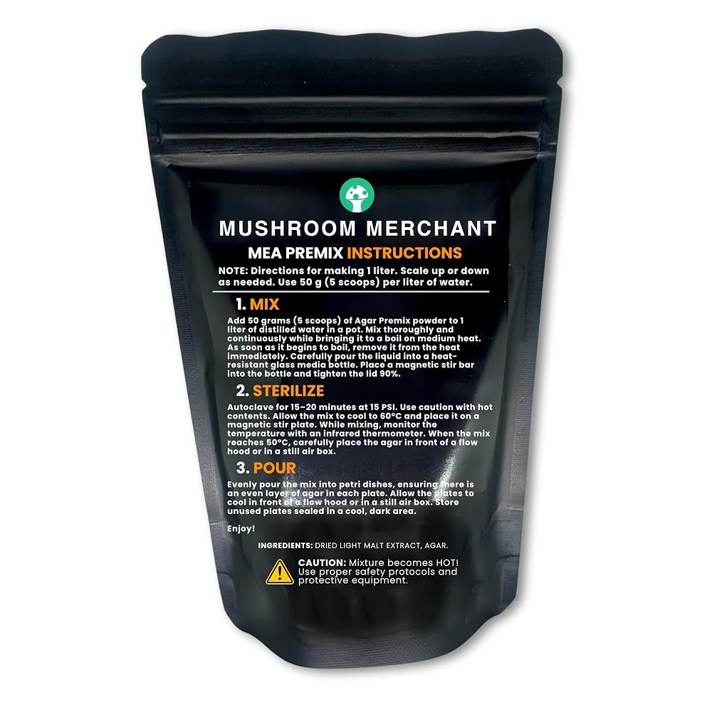 Mushroom Merchant Malt Extract Agar Premix - 100 Grams - image 2