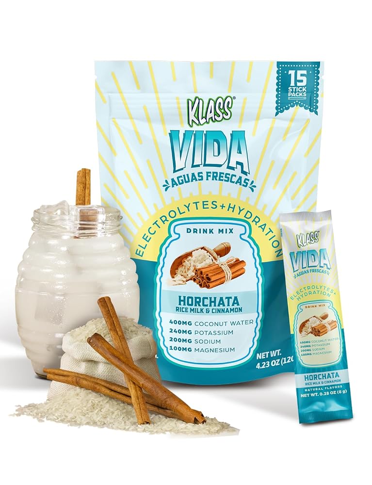 KLASS VIDA Variety Pack Hydration Sugar-Free Powder Packets