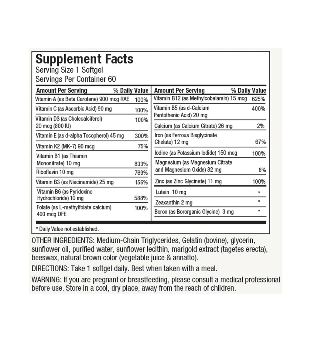 Nutri-Rich Essentials Multi Multivitamin for Energy & Immune Support - image 7