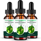 Vitavault Trim Drops Liquid All Natural Formula - 3 Pack