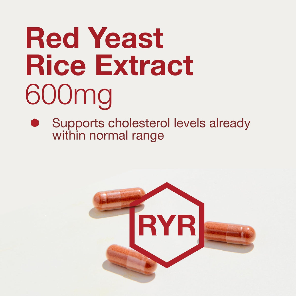 PROTOCOL FOR LIFE BALANCE Red Yeast Rice 600mg - 90 Vegetarian Capsules - image 4
