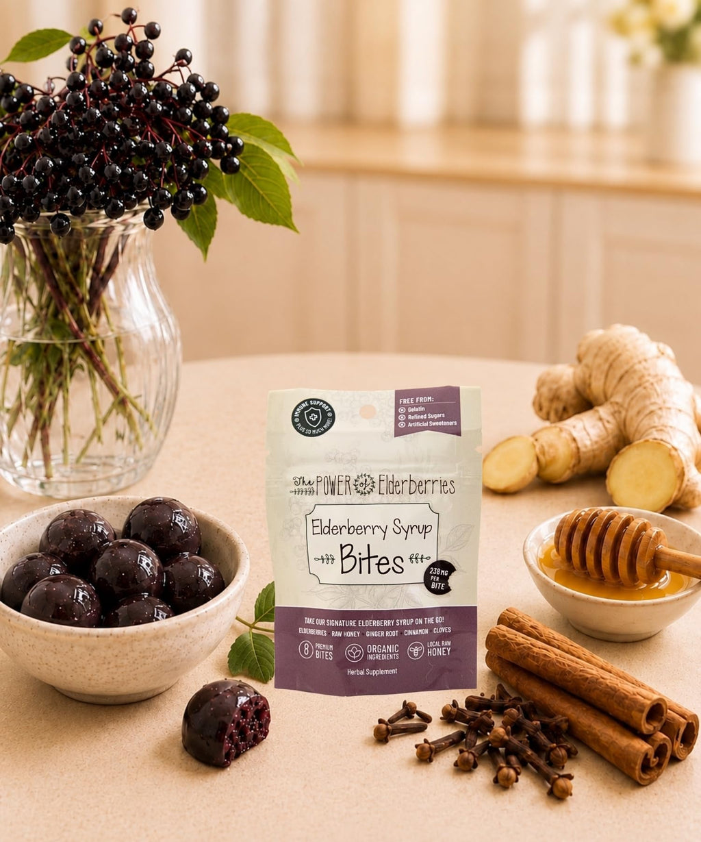 The POWER of Elderberries Elderberry Syrup Bites - 8 Count - image 7