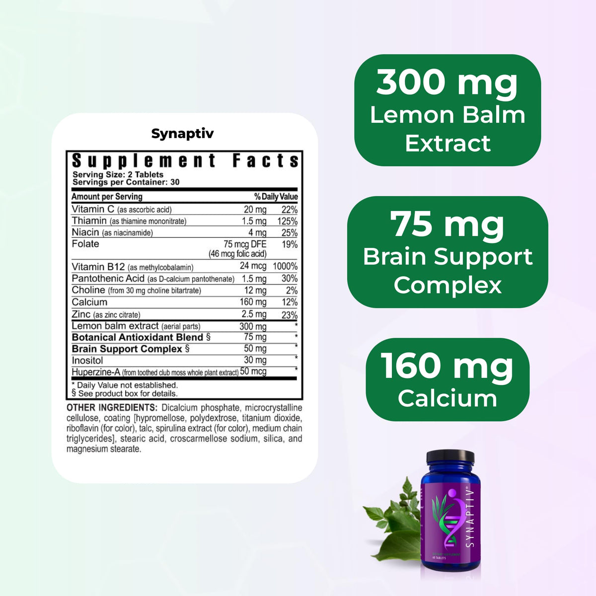Youngevity Synaptiv Brain Support