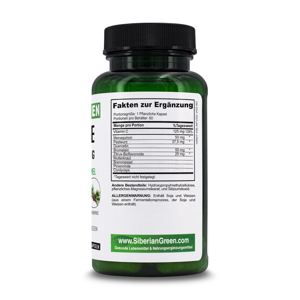 Siberian Green Lung Support Complex - 60 Capsules - image 6