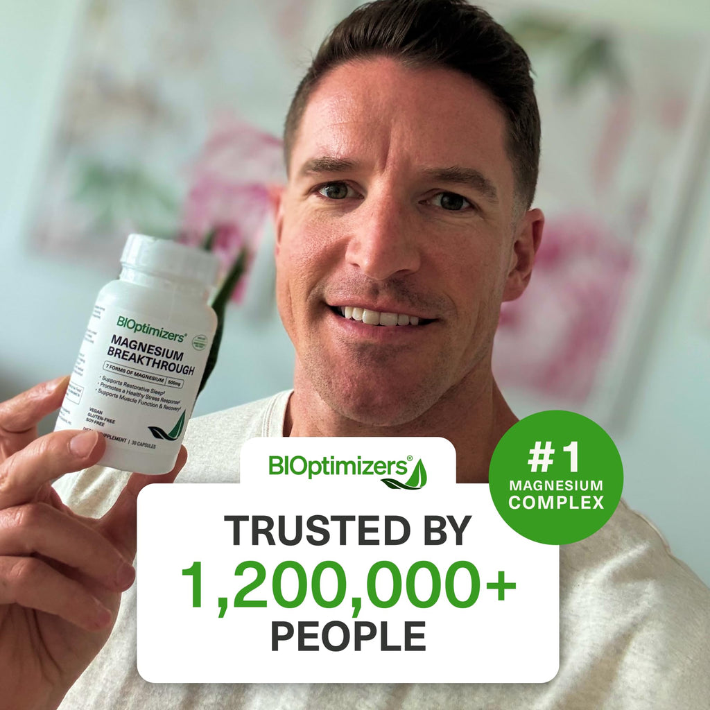 BiOptimizers Magnesium Breakthrough Supplement 4.2 - Has 7 Forms