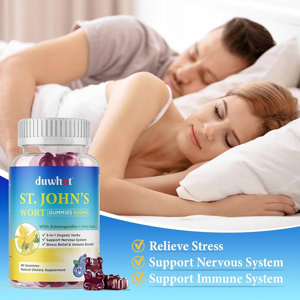 duwhot St John's Wort Gummies 600mg