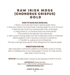 Alkaline Herb Raw Gold Sea Moss Wildcrafted - 4 oz - image 2
