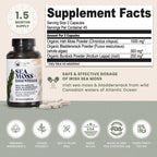 HAPPY FOX Irish Sea Moss Capsules with Burdock Root & Bladderwrack - image 2