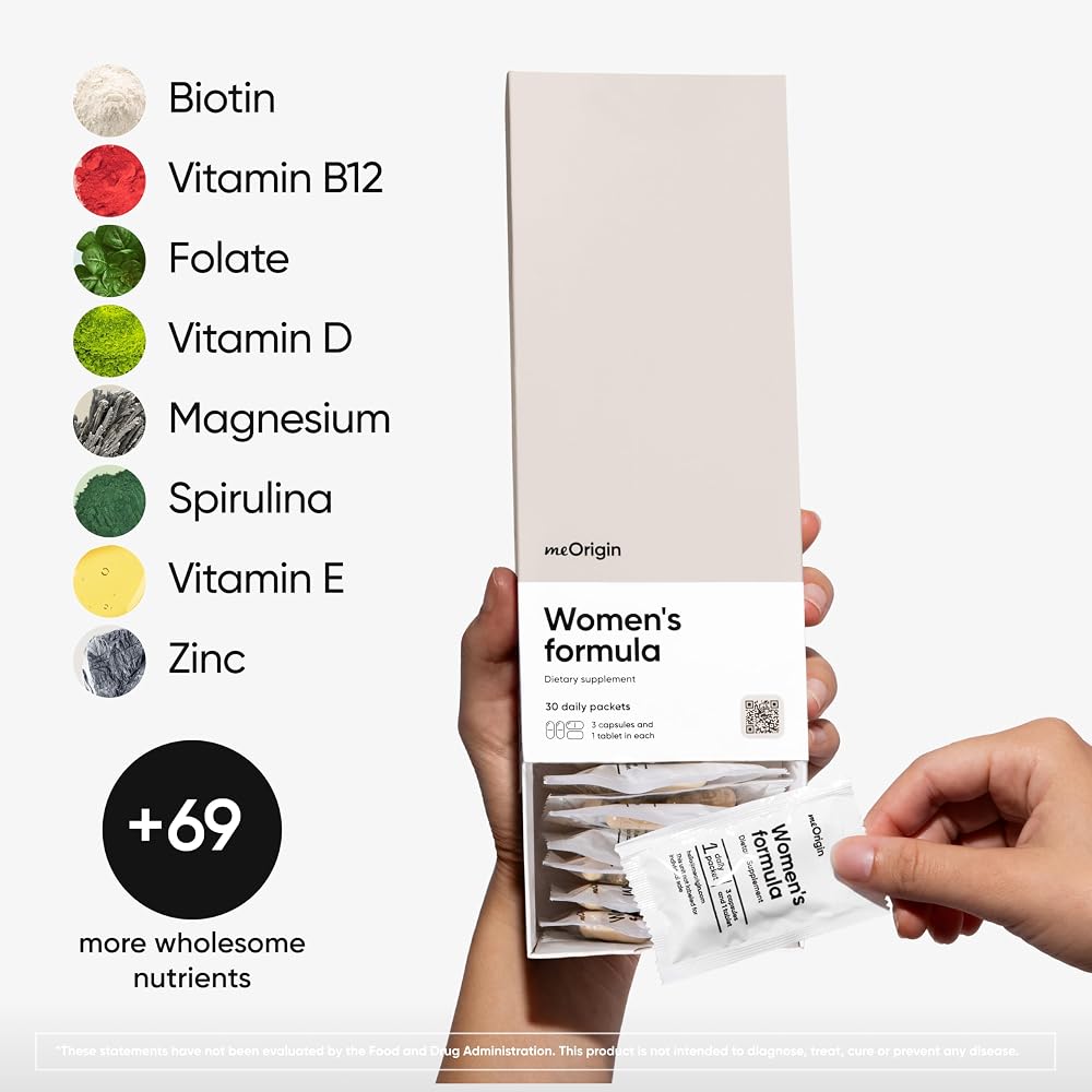 meOrigin Multivitamin for Women with 77 Nutrients - 30 Day Supply - image 3