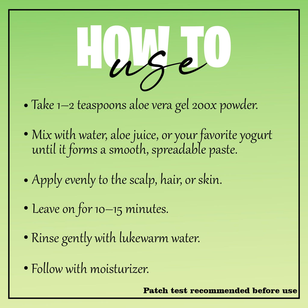 minature Aloe Vera Leaf Powder - 100g - image 4