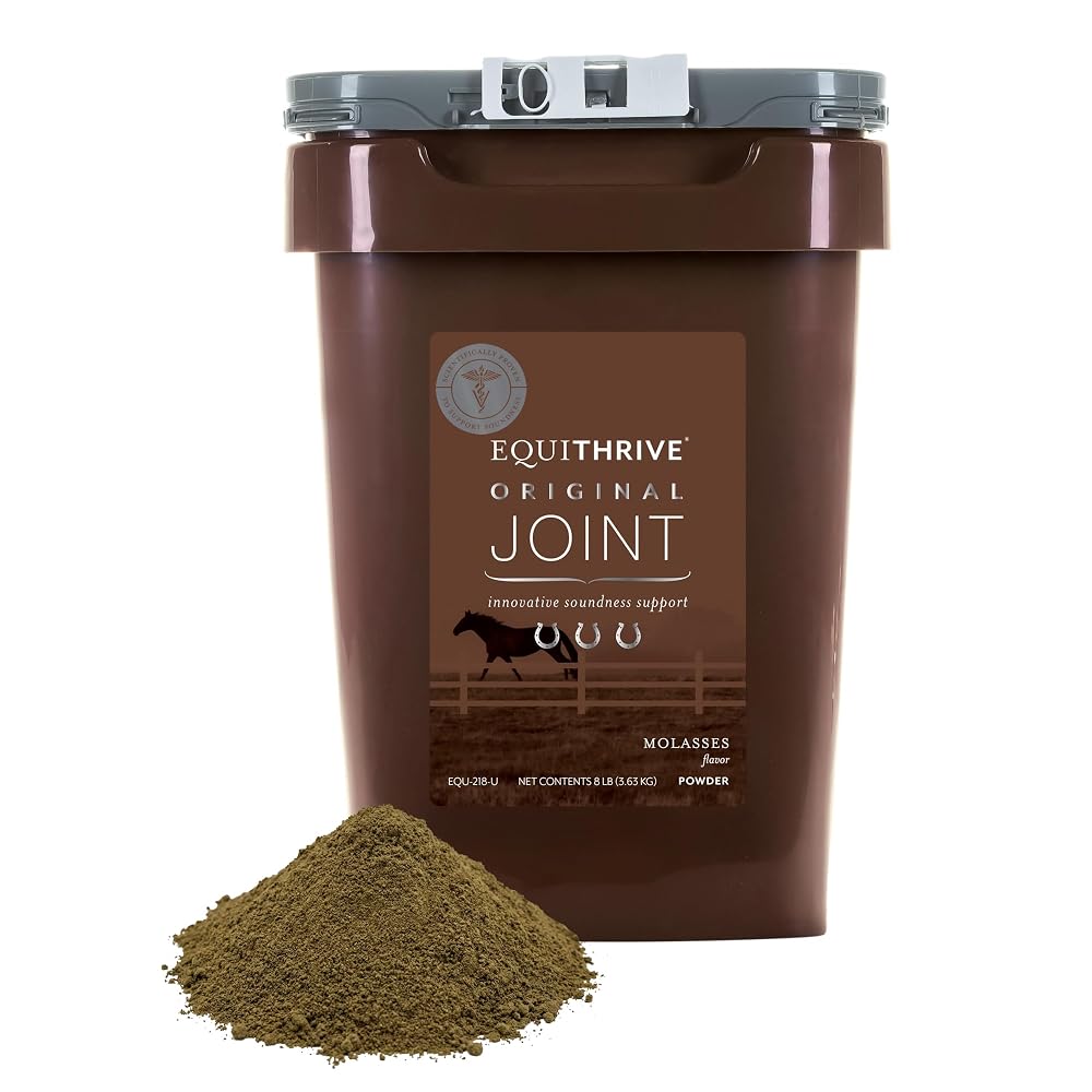 Equithrive Original Joint Powder Horse Supplement Molasses - 8 lbs