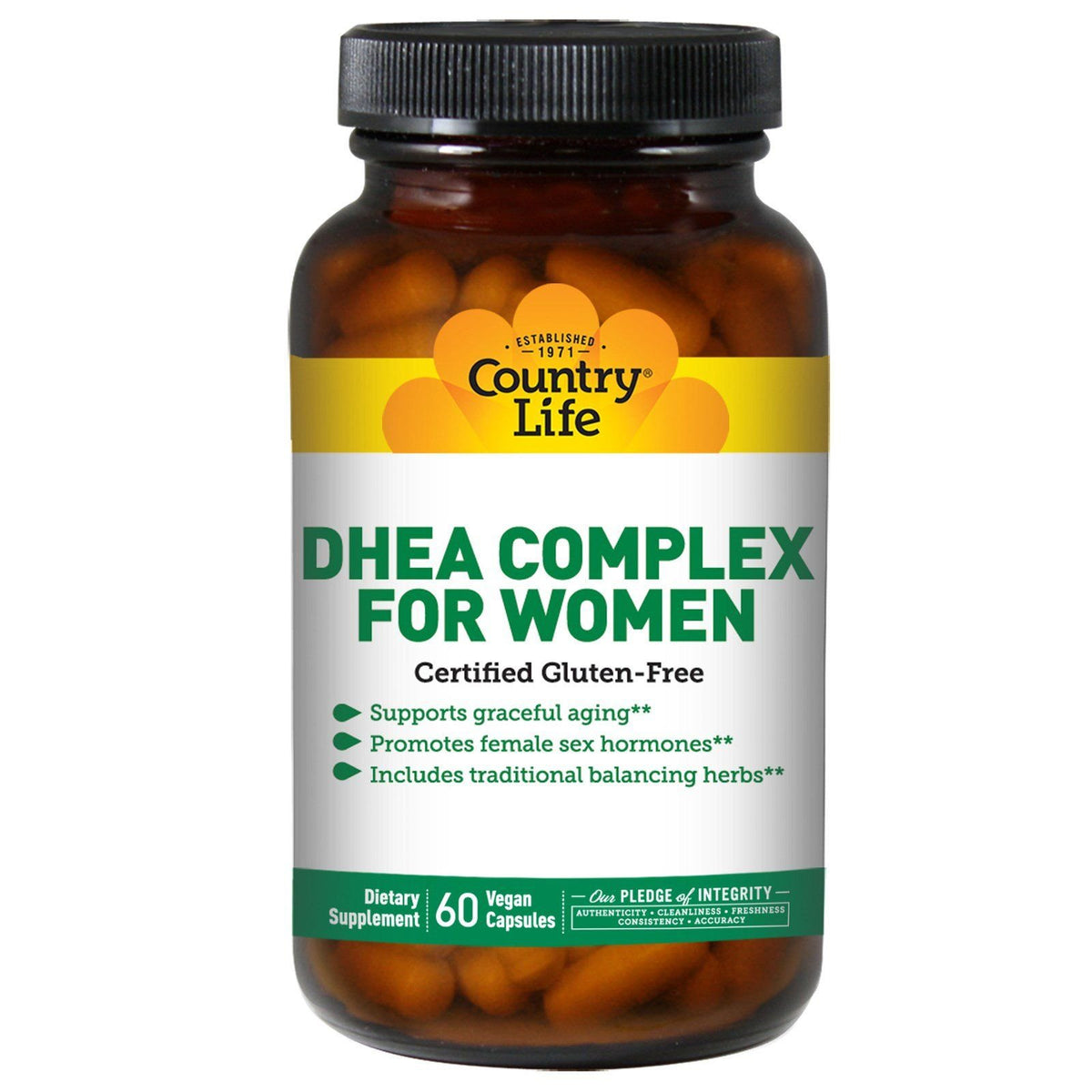 Country Life DHEA Complex for Women - 60 Capsules