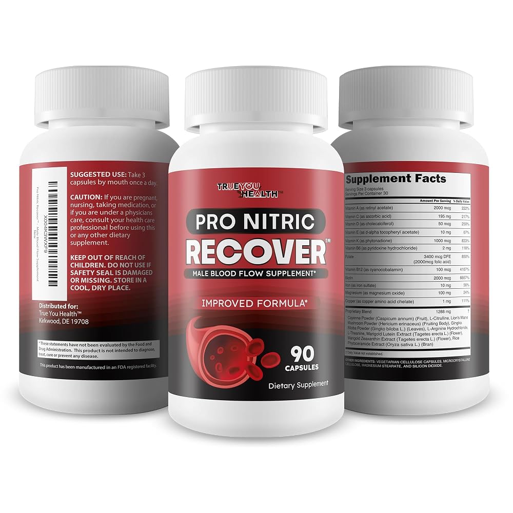 True You Health Pro Nitric Recover - 90 Capsules - image 4