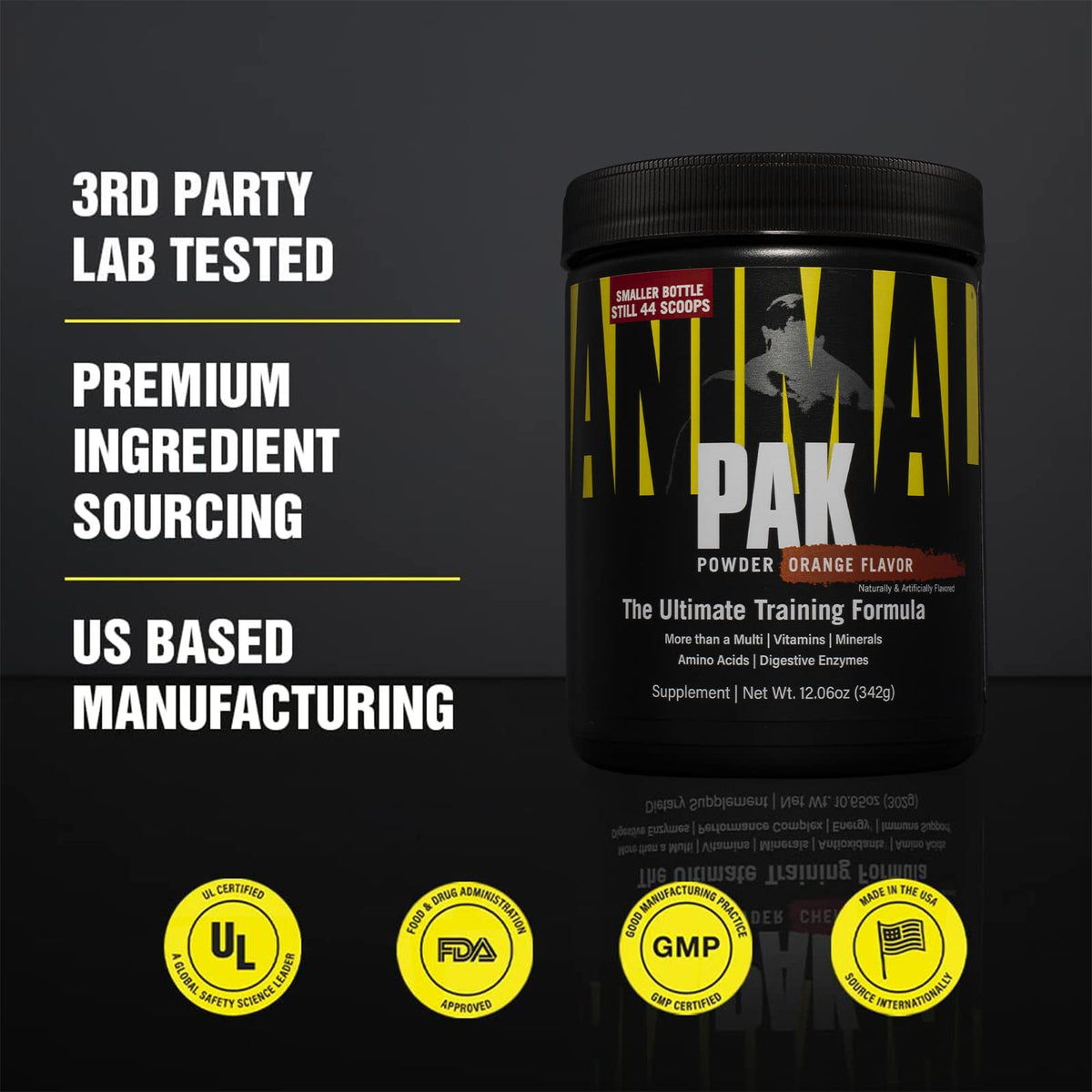 Animal Pak All-in-One Multivitamin Powder - 44 Scoops - image 5