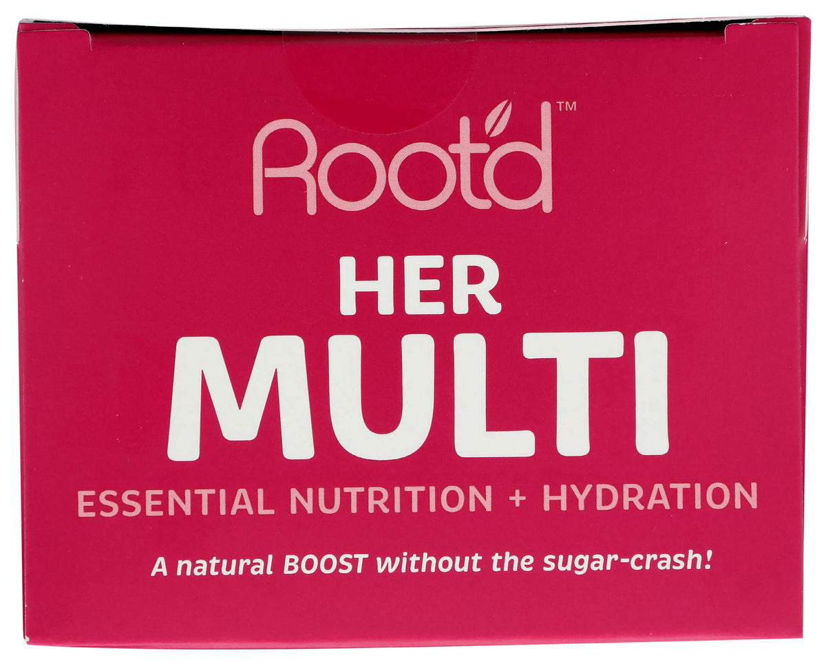 Root'd Multivitamin Drink Mix for Women Fizzy Acai - 24 Pack - image 3