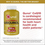 Qunol Ubiquinol 200mg Extra Strength Antioxidant - 120 Softgels - image 5