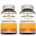 Amazing Formulas Vitamin B6 Pyridoxine 25mg - 500 Tablets