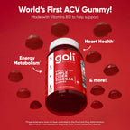 Goli Apple Cider Vinegar Gummies - Worlds First ACV Gummy