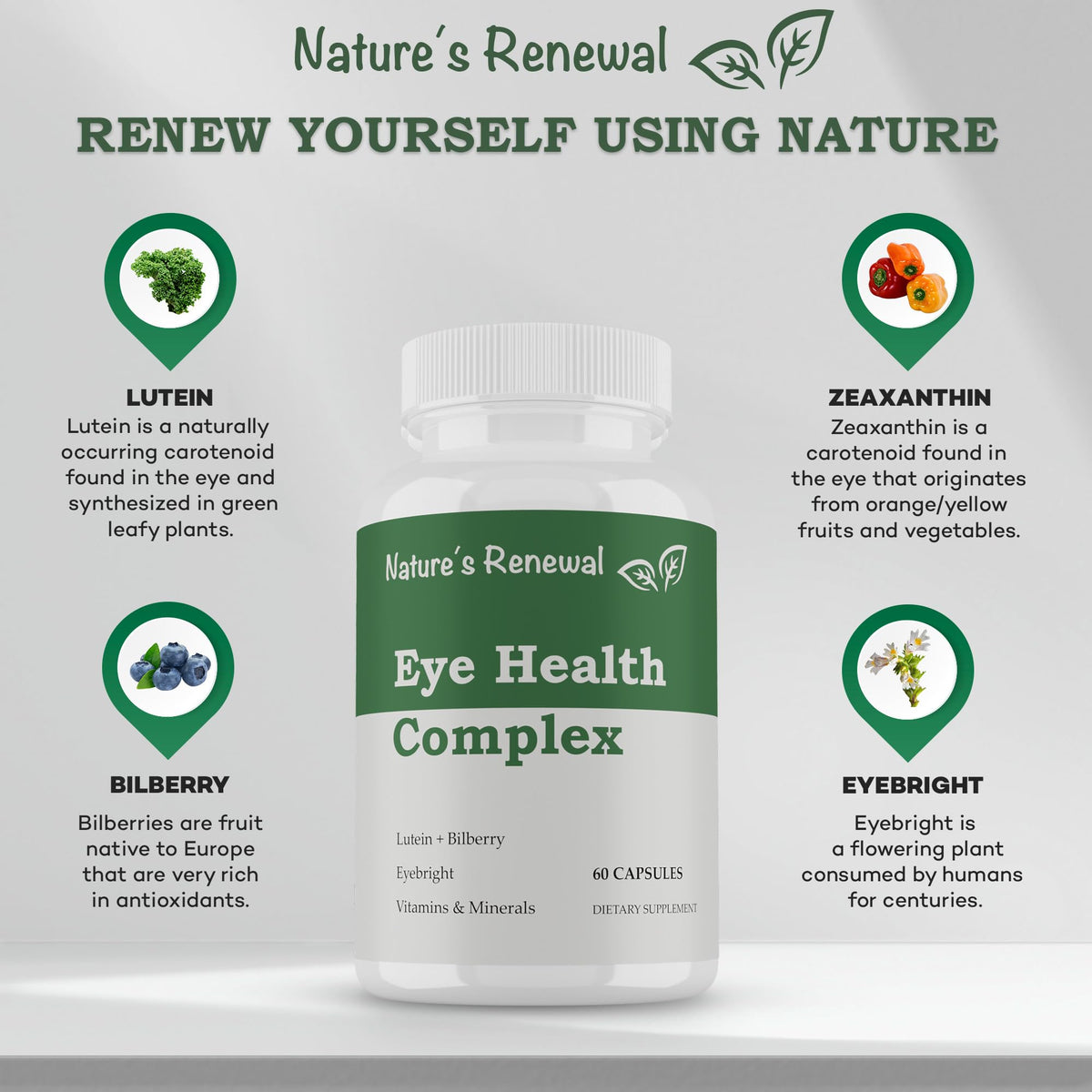 Nature's Renewal Eye Health Complex - 60 Capsules - image 3