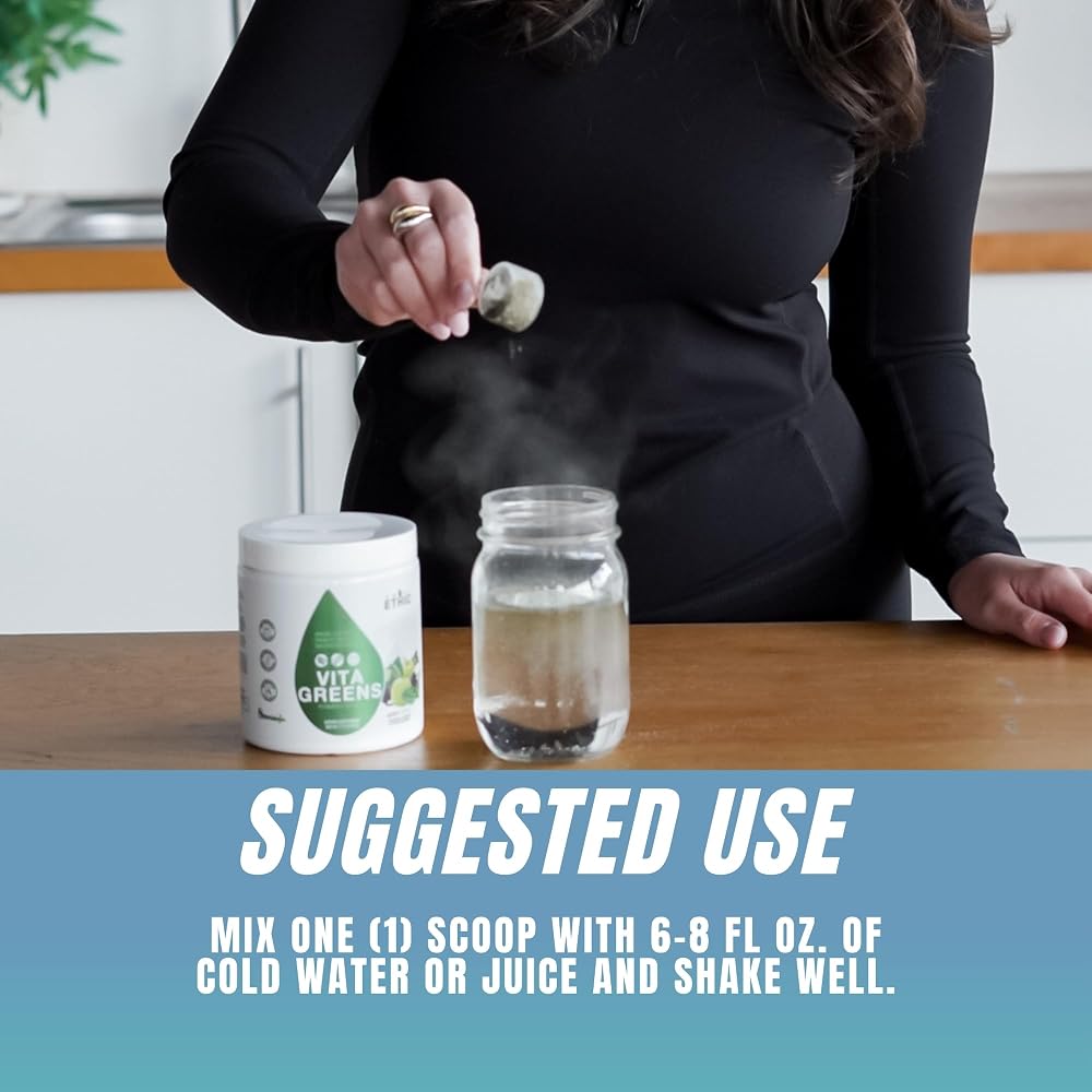 Sweat Ethic Vita Greens Greens Superfood Powder