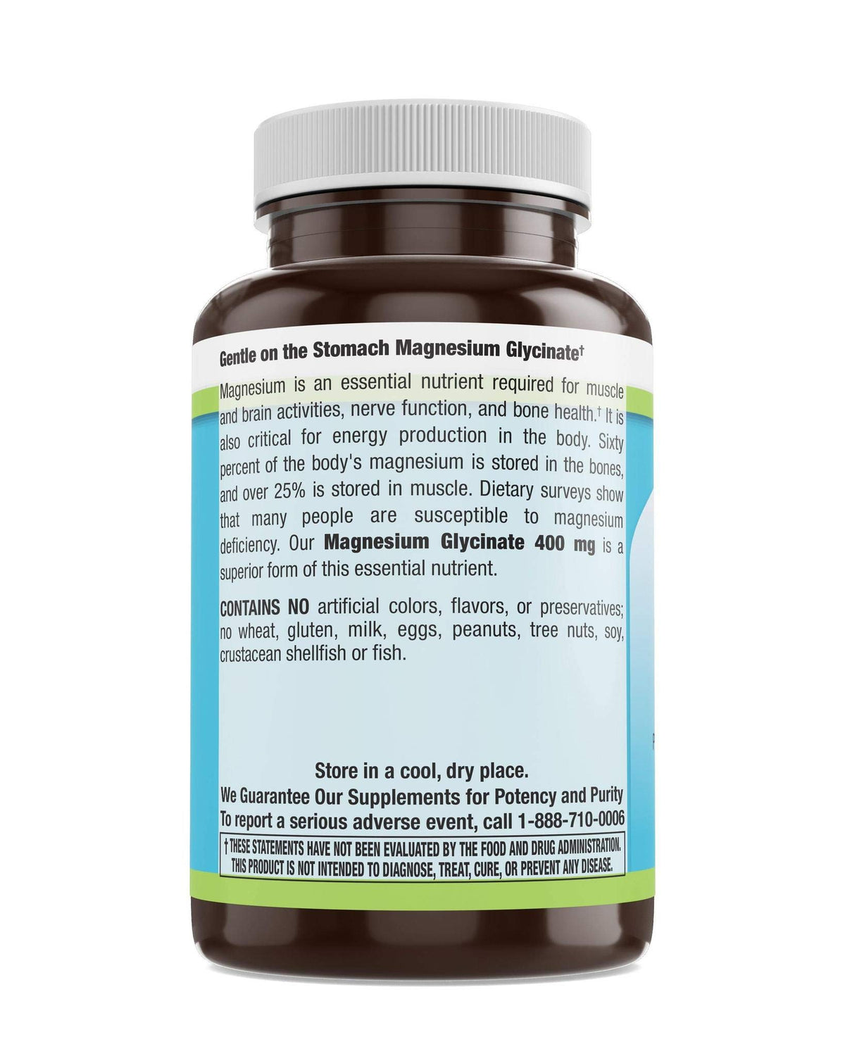 Livamed Magnesium Glycinate 400 mg - 90 Vegetarian Capsules - image 4