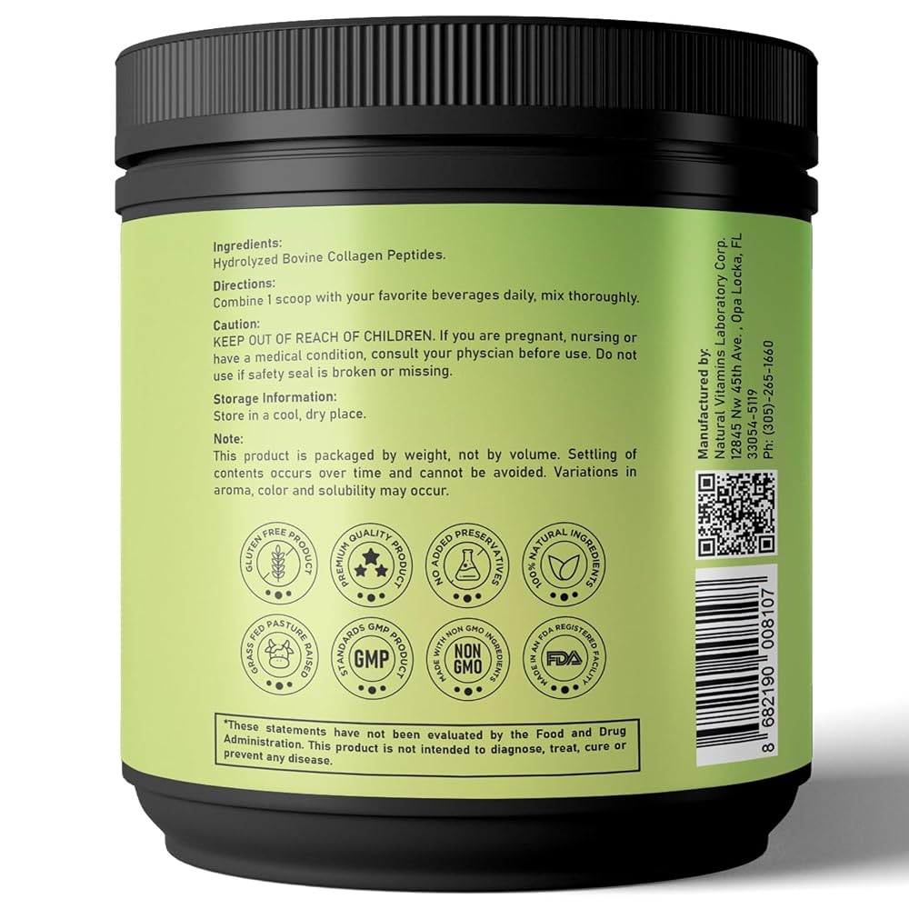 BMO Nutrition Pure Collagen Peptides Powder Type 1&3 - 45 Servings - image 3