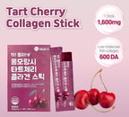 Mippeum Tart Cherry Collagen Jelly Stick with Fish Collagen - 15 Sticks - image 2