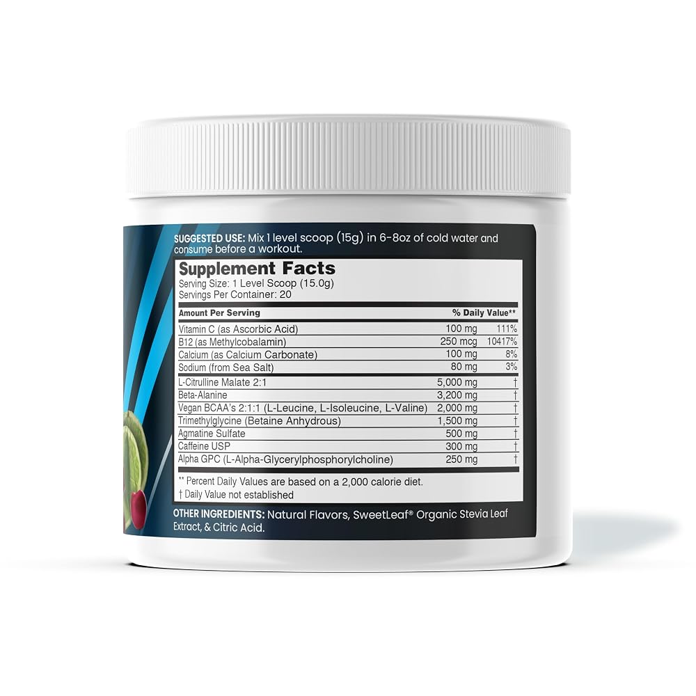 nbpure Performance Pump Juice+ Pre-Workout Powder - 300g - image 3