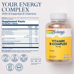 SOLARAY Vitamin B Complex 50 mg - Cellular Energy Vitamins