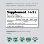 Dorado Nutrition Organic Shatavari Capsules 1000mg - 180 Capsules - image 6