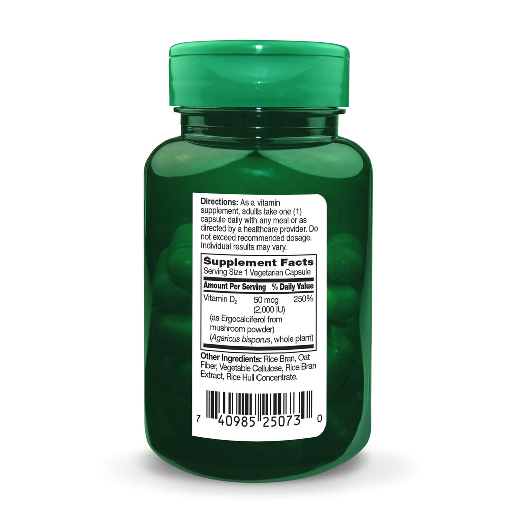 Puremark Vitamin D 2000 IU Vegetarian Capsules - 60 Count - image 3