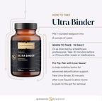 Quicksilver Scientific Ultra Binder Powder, Zeolite Detox, 120g - image 6
