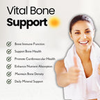 Orgaboom Vitamin D3 K2 Calcium Supplement - 60 Capsules - image 2