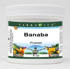 Terravita Banaba Powder - 4 oz
