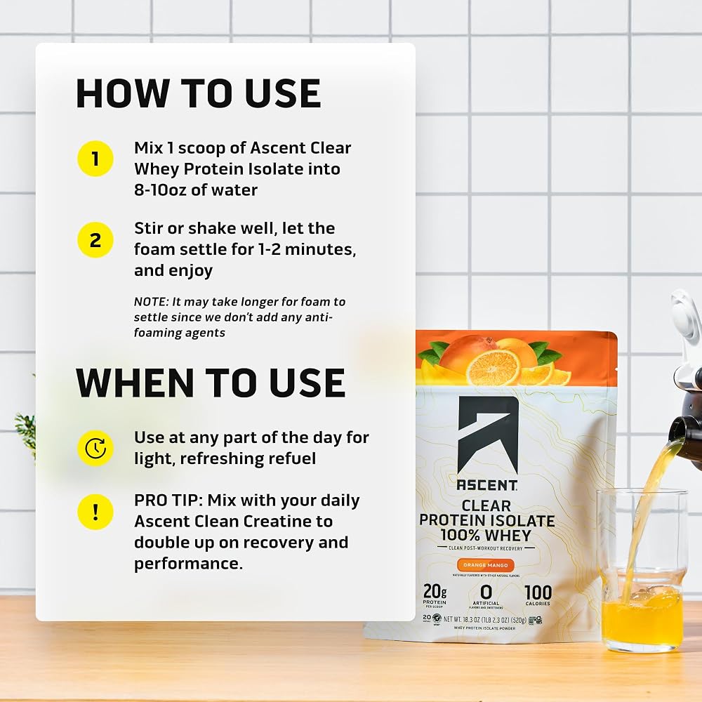 Ascent Clear Whey Protein