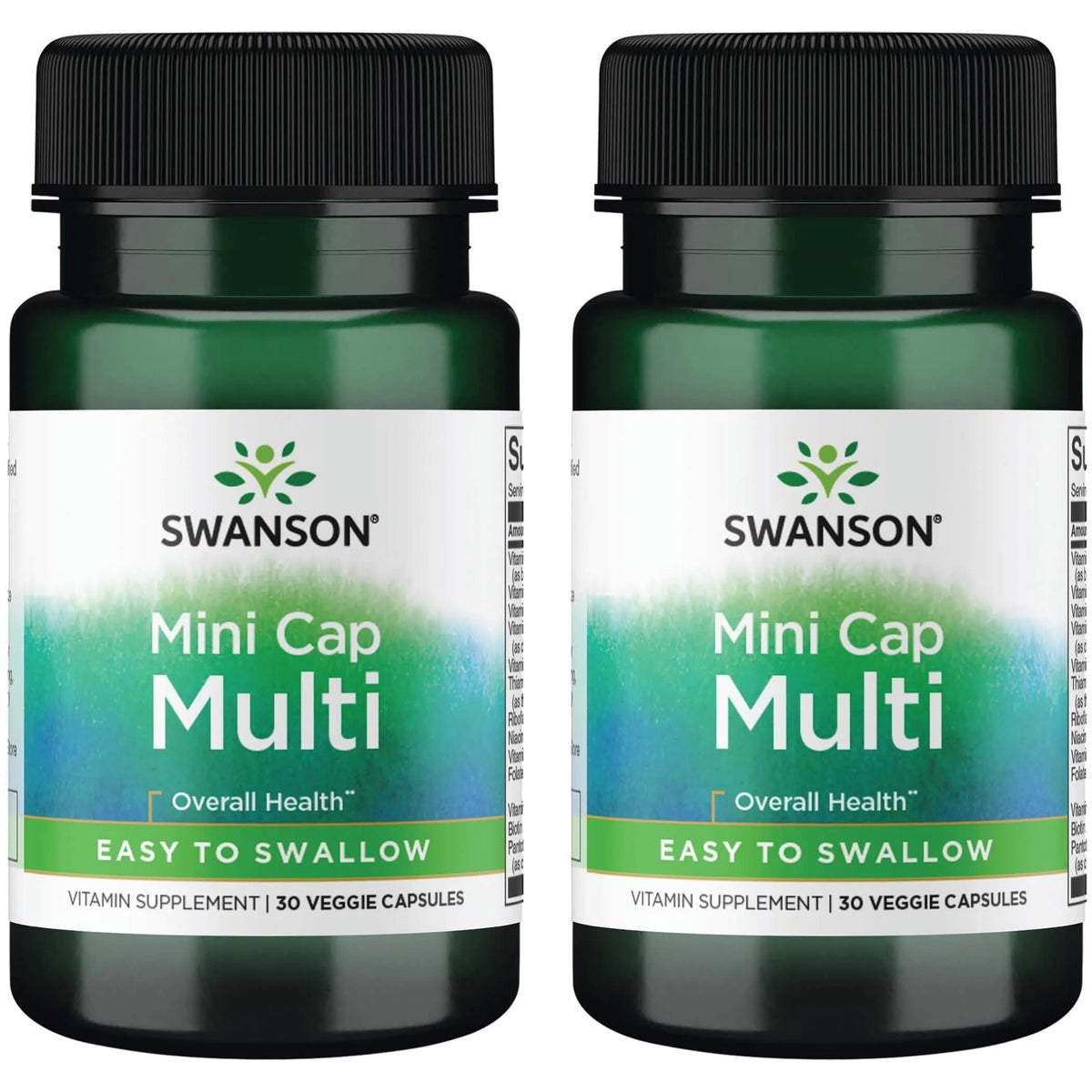 Swanson Daily Multivitamin Without Minerals 30 Veg Capsules