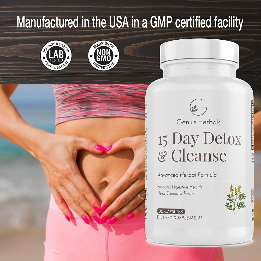 GENIUS HERBALS 15 Day Detox and Cleanse - image 4