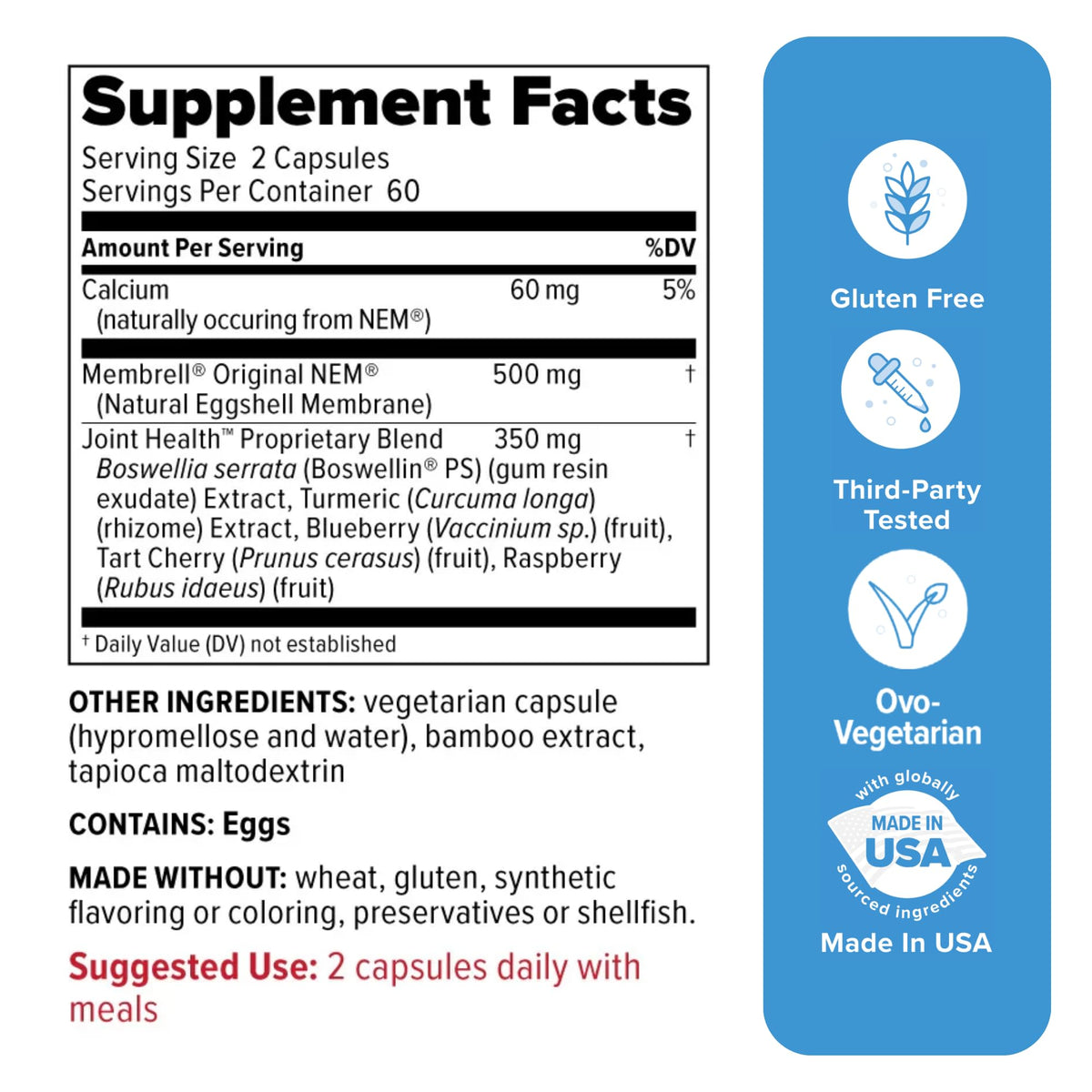 Redd Remedies Joint Health Advanced - 120 Vegetarian Capsules - image 2