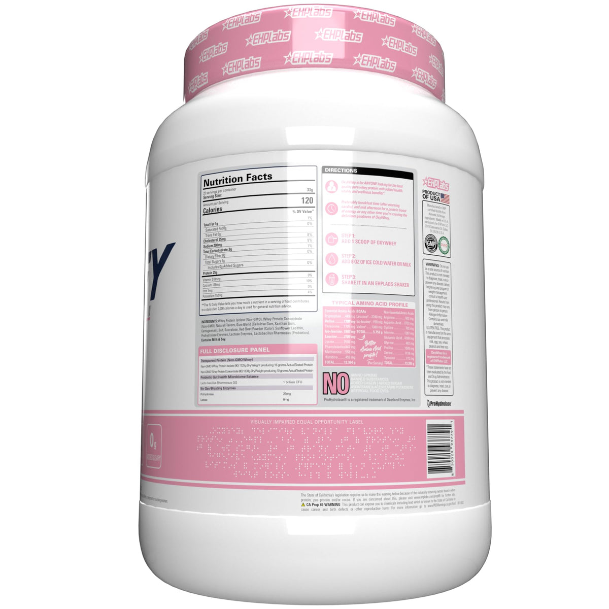 EHP Labs OxyWhey Lean Wellness Parent