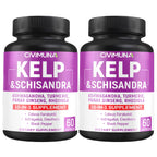 CIVIMUNA Kelp Capsules with Ashwagandha & Schisandra - 120 Capsules
