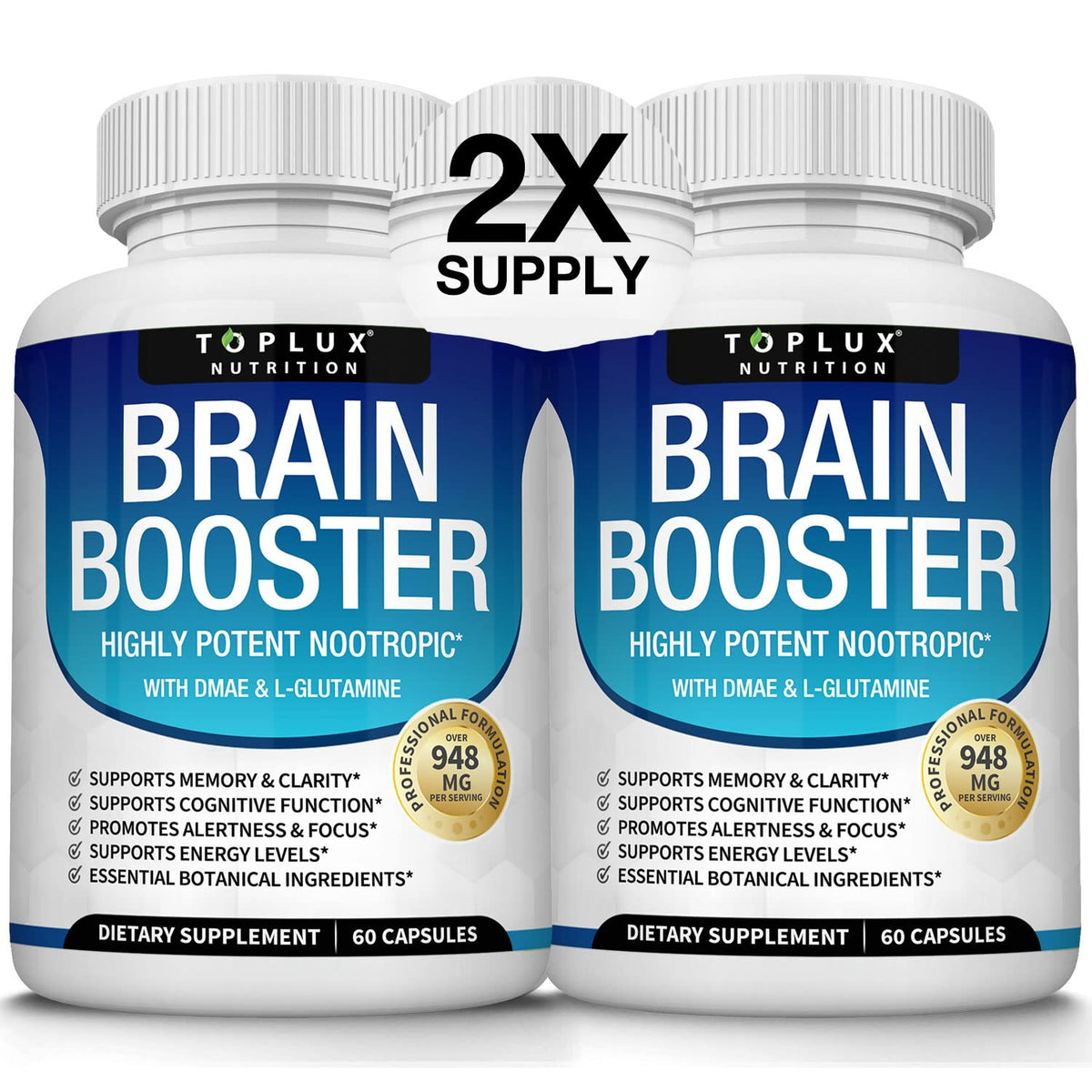Toplux Brain Supplement Nootropic