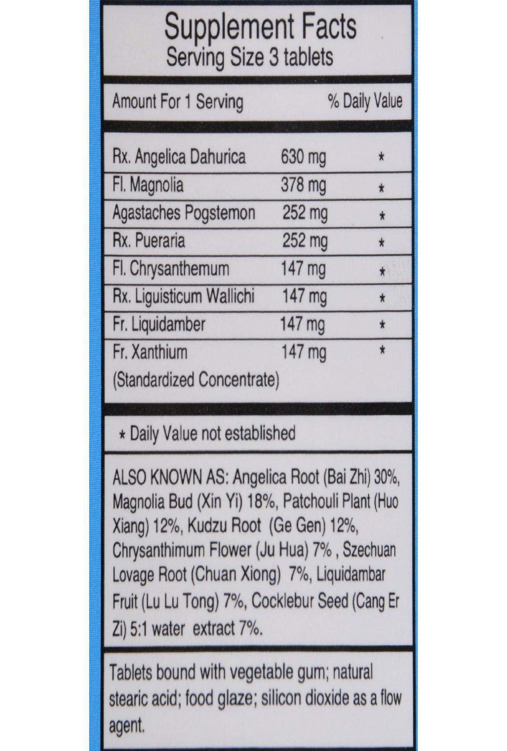 Dr. Shen's Sinus Herbal Tablets - 90 Count - image 2