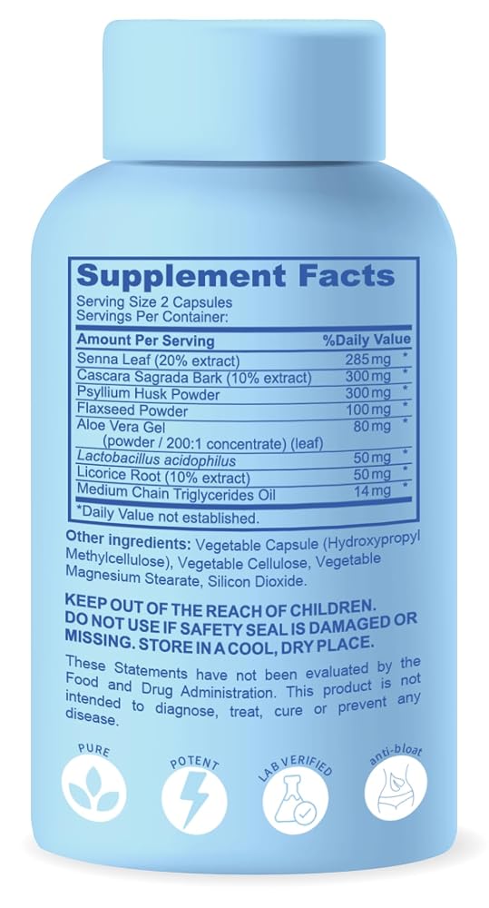BioImmune Slimtox™ Organic 15 Day Colon Cleanse & Detox for Flat - image 6