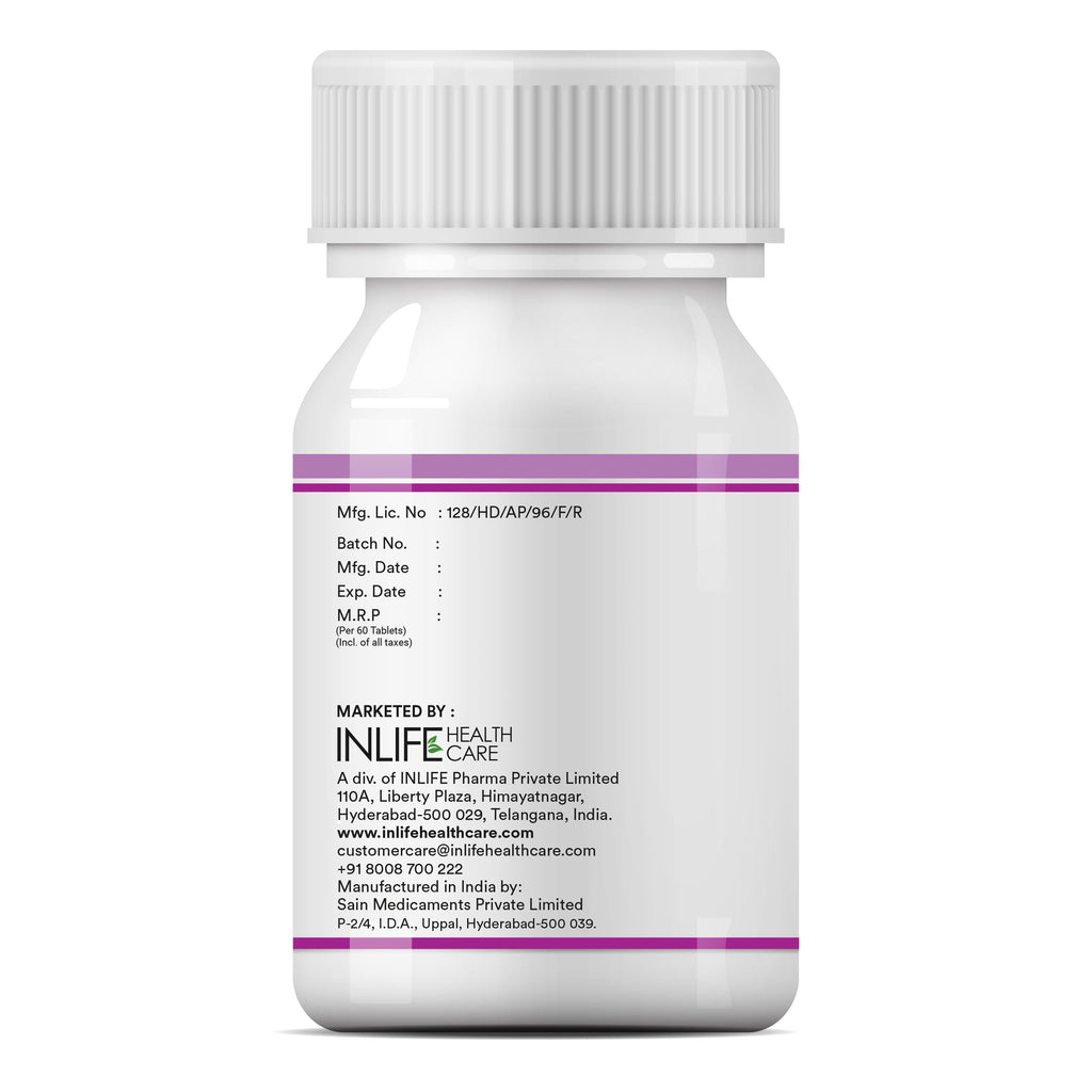 INLIFE Vitamin B12 Methylcobalamin 1500mcg with ALA - 60 Tablets - image 5