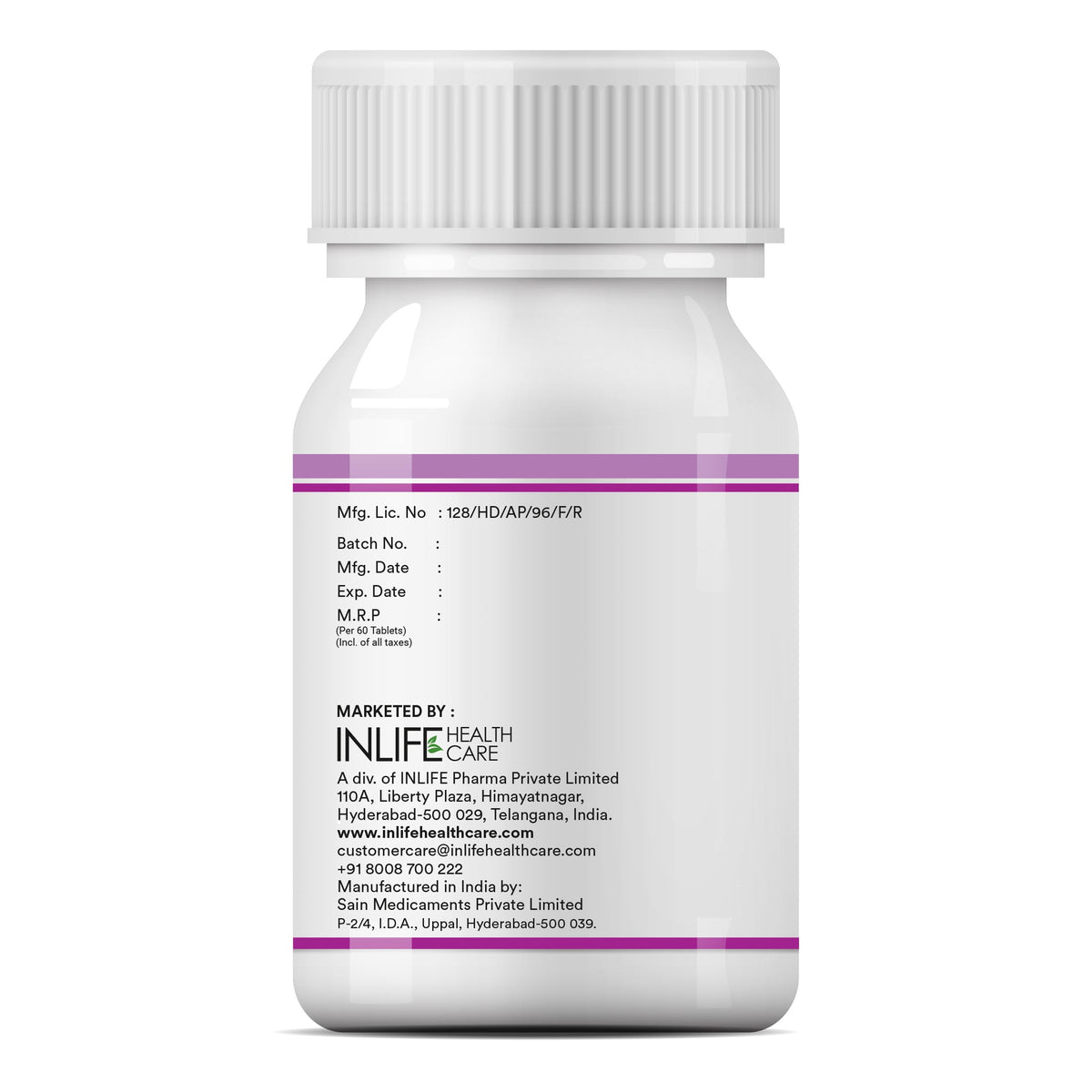 INLIFE Vitamin B12 Methylcobalamin 1500mcg with ALA - 60 Tablets - image 5