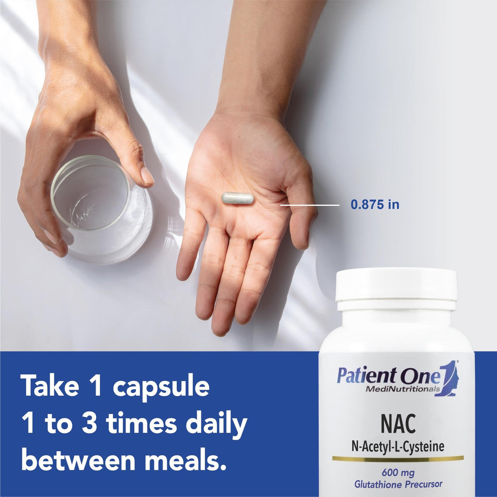 Patient One NAC 600 mg Antioxidant Support - 90 Capsules - image 3