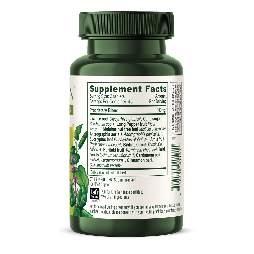 Banyan Botanicals Lung Formula Respiratory Support - 90 Tablets - image 9