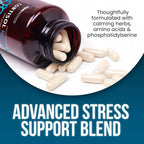 OmniBiotics Cortisol Supplement for Relaxation & Calm - 60 Vegan Capsules - image 3