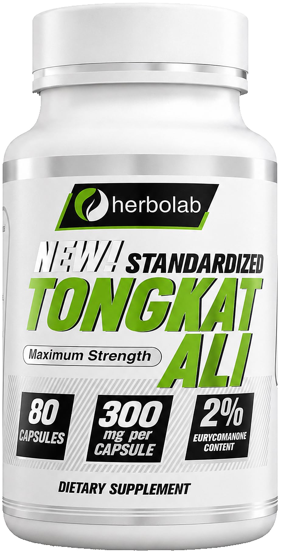 Herbolab Tongkat Ali Extract 300 mg - 80 Capsules