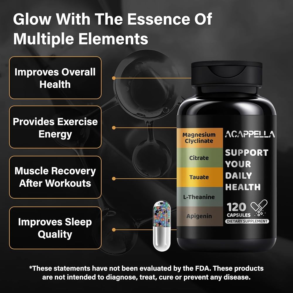 ACAPPELLA Magnesium Complex with 9 Forms - 120 Capsules - image 3